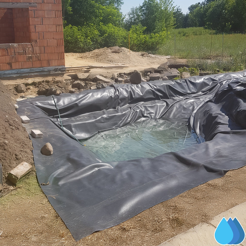 3m x 4m EPDM Rubber Pond Liner, 900 GSM-2