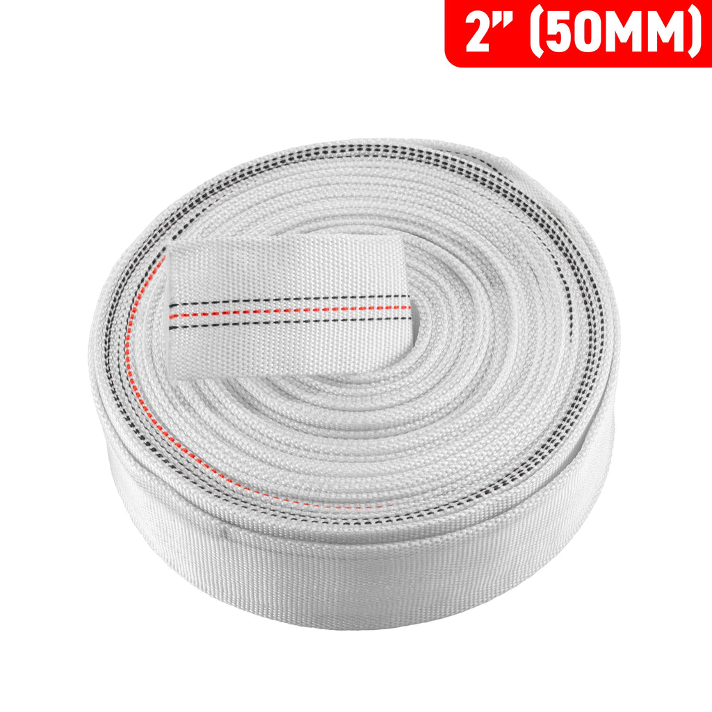 2" Lined Lay Flat Discharge Hose, 8-24 BAR-1