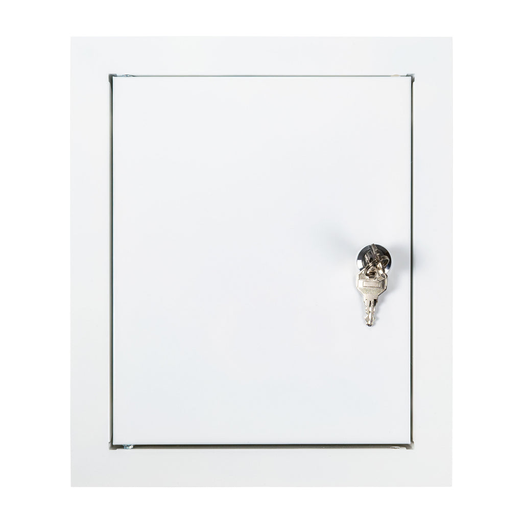 Lockable White Access Panel Service Door, 250mm x 300mm-0