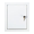 Lockable White Access Panel Service Door, 250mm x 300mm-0